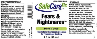 Image Description (Fears And Nightmares)